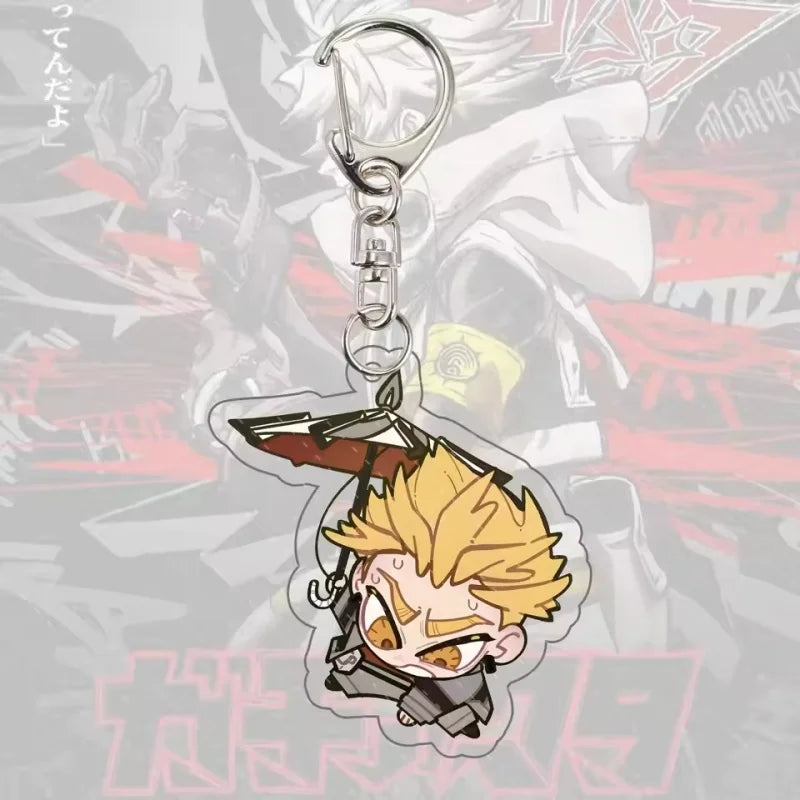 Gachiakuta Anime Acrylic Keychain – Zanka, Riyo, Jabber, Rudo & Enjin Cosplay Fan Gift Desk Decor Collectible