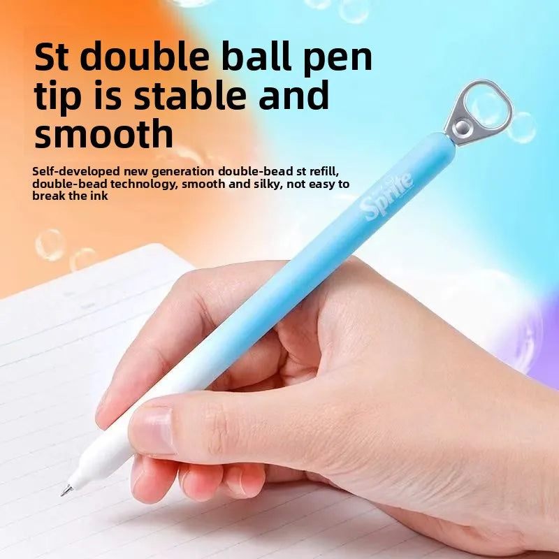KACO Lingyue Pull-Tab Gel Pens - Multi-Color Quick-Dry Smooth Writing Stationery Collection