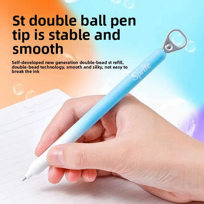 KACO Lingyue Pull-Tab Gel Pens - Multi-Color Quick-Dry Smooth Writing Stationery Collection
