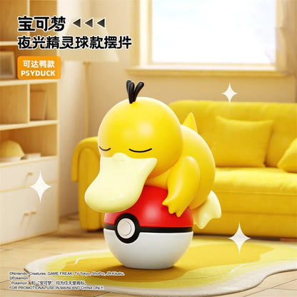 Authentic Pokémon Poké Ball Handmade Character Plush Dolls – Pikachu & Charmander Anime Model Ornament Kids Toy Christmas Gift