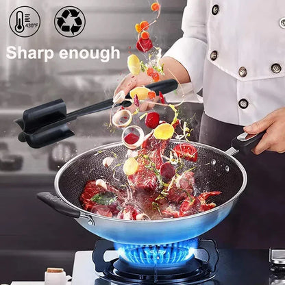 Kitchen Meat Chopper | Ground Beef Masher Mixing Tool | Grinding and Pounding Spatula | Meat Scraper for Mincing Meat