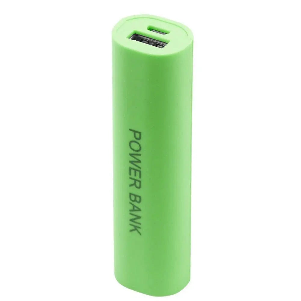 Portable 18650 Power Bank Case - Lightweight Mini Battery Charging Box for Phone & MP3 Devices