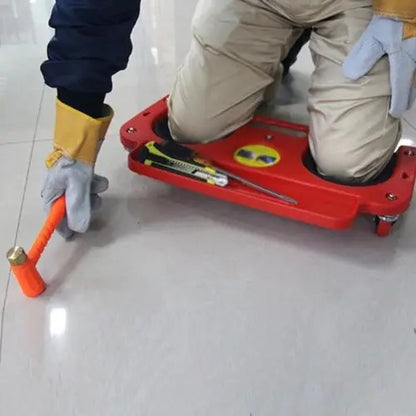 Rolling Knee Pads with Wheels – Creeper for Tile Work & Floor Construction Tools