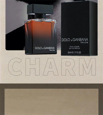 High-Quality Men’s Perfume 50ml – Fresh Woody Scent Cologne with Pheromones, Masculine Parfum Spray