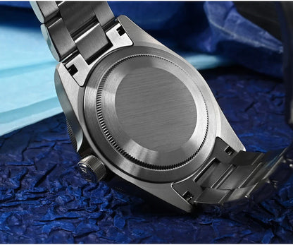 San Martin SN0121T Titanium Diving Watch – NH35 Automatic, Grade 2 Titanium, 120-Click Bezel, 300M Waterproof Wristwatch