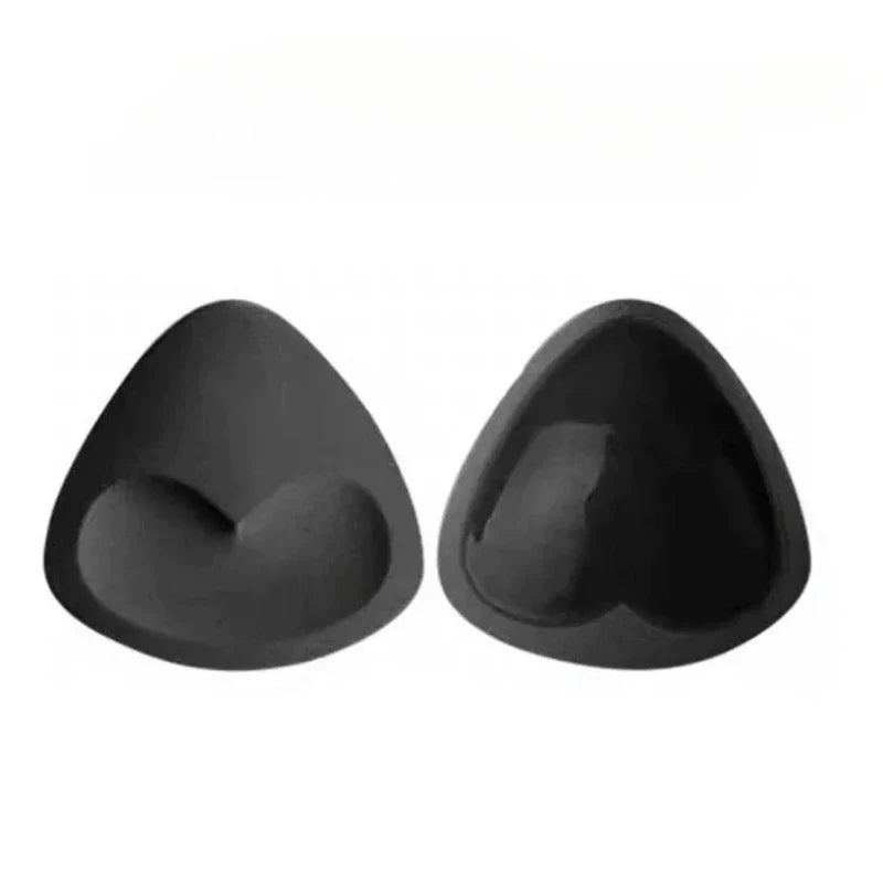 2pcs Silicone Bra Inserts – Sticky Push-Up Breast Pads, Thicker Nipple Covers for Women’s Bras & Swimsuits
