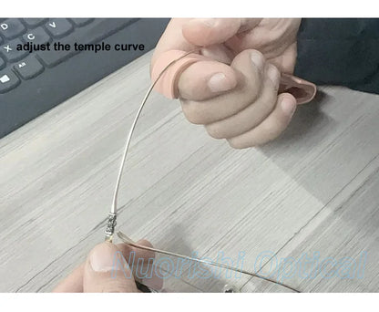 Multifunction Eyewear Frame Bending Tool | Glasses Adjusting Pliers for Rim, Temple, Bridge & Nose Pad Repair CRV