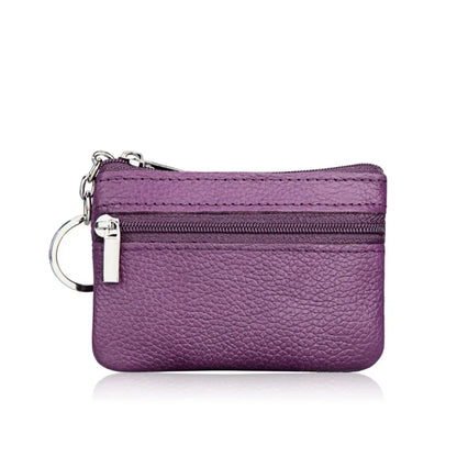 Mini PU Leather Coin & Card Holder Wallet – Luxury Pocket Change Purse Pouch for Men & Women 💼✨