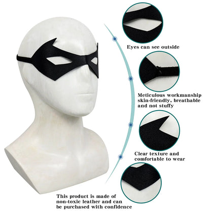 Bulex Nightwing Cosplay Costume – Adult Bat Superhero Outfit with Eye Mask for Halloween & Masquerade
