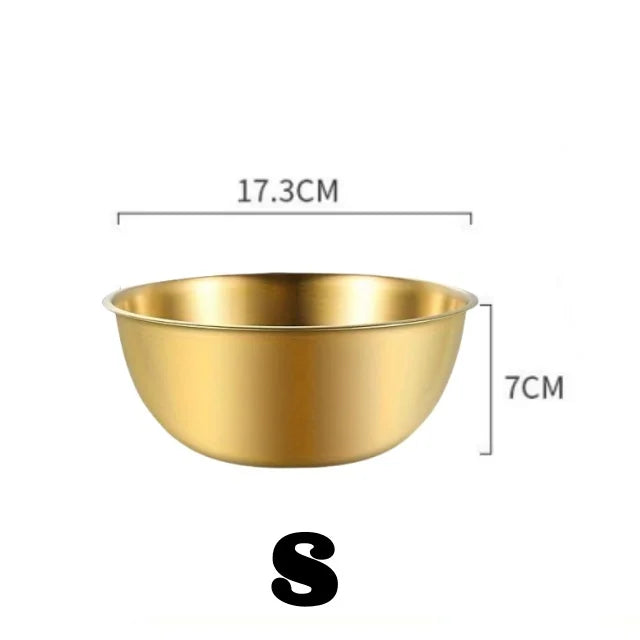 Stainless Steel Mixing Bowl Set (1–3 pcs) with Measurement Scale – Large Capacity Cooking, Baking & Food Storage Bowls for Kitchen Essentials