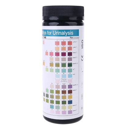 14-Parameter Urinalysis Test Strips – Multi-Parameter Urine Analysis Sticks for Home Health Screening & Lab Use
