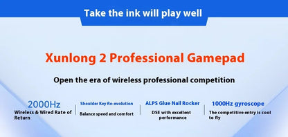 BIGBIGWON Blitz 2 TMR Star Flash Wireless Bluetooth Gamepad – 2000Hz Somatosensory Controller for Nintendo Switch, PC & Steam