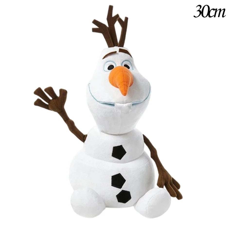 30-50 CM Frozen Anna Elsa Dolls Plush Snow Queen Princess Toy - Soft Stuffed Frozen Toys for Kids, Birthday & Christmas Gift