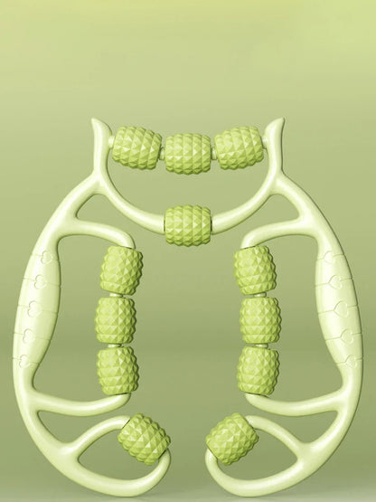 12-Round Circular Leg Slimming Massage Clamp – Muscle Stretching & Relaxation Tool