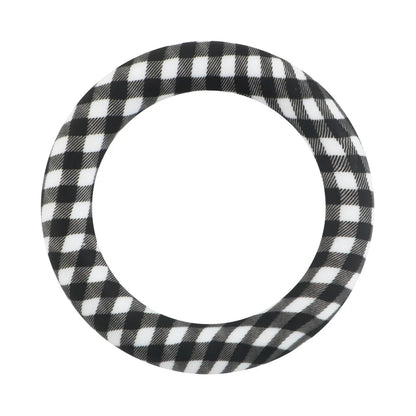 Kovict Silicone Ring Pendant Blanks - 65mm Round Printed Rings for DIY Jewelry & Craft Making
