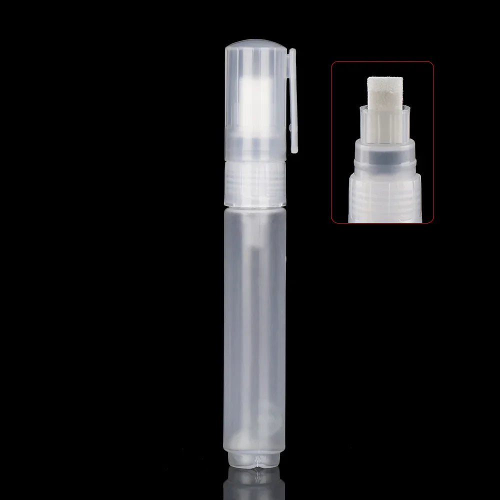Refillable Transparent Ink Rod – Reusable Plastic Paint Pen Accessory for Graffiti & Liquid Chalk Markers