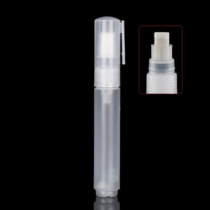 Refillable Transparent Ink Rod – Reusable Plastic Paint Pen Accessory for Graffiti & Liquid Chalk Markers
