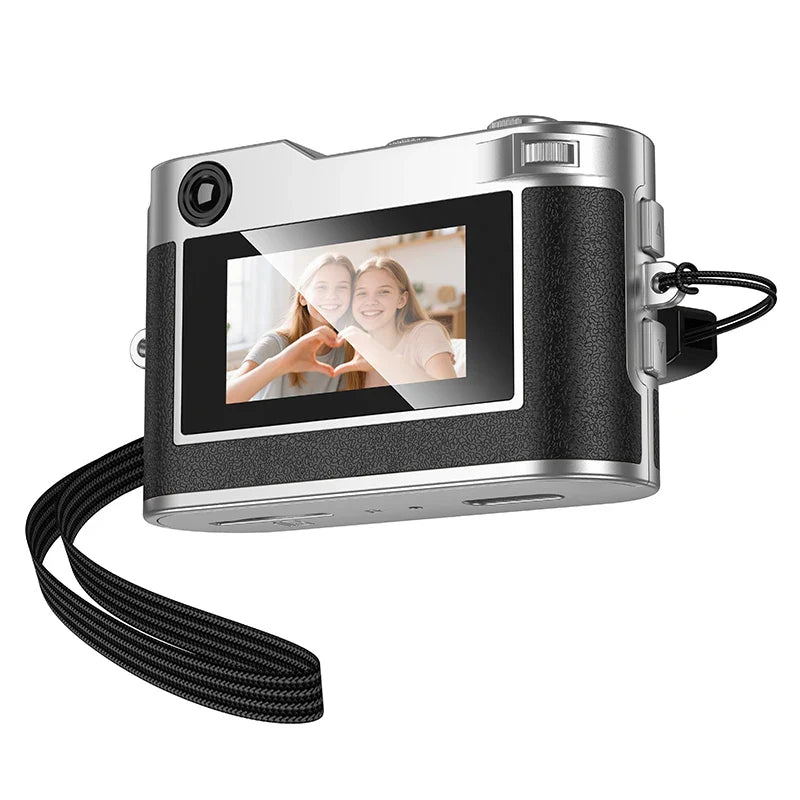 HOCO Retro Mini Digital Camera 1080P HD Video Recorder with 0.96-Inch Screen – Compact Indoor Outdoor Camera for Kids Gifts