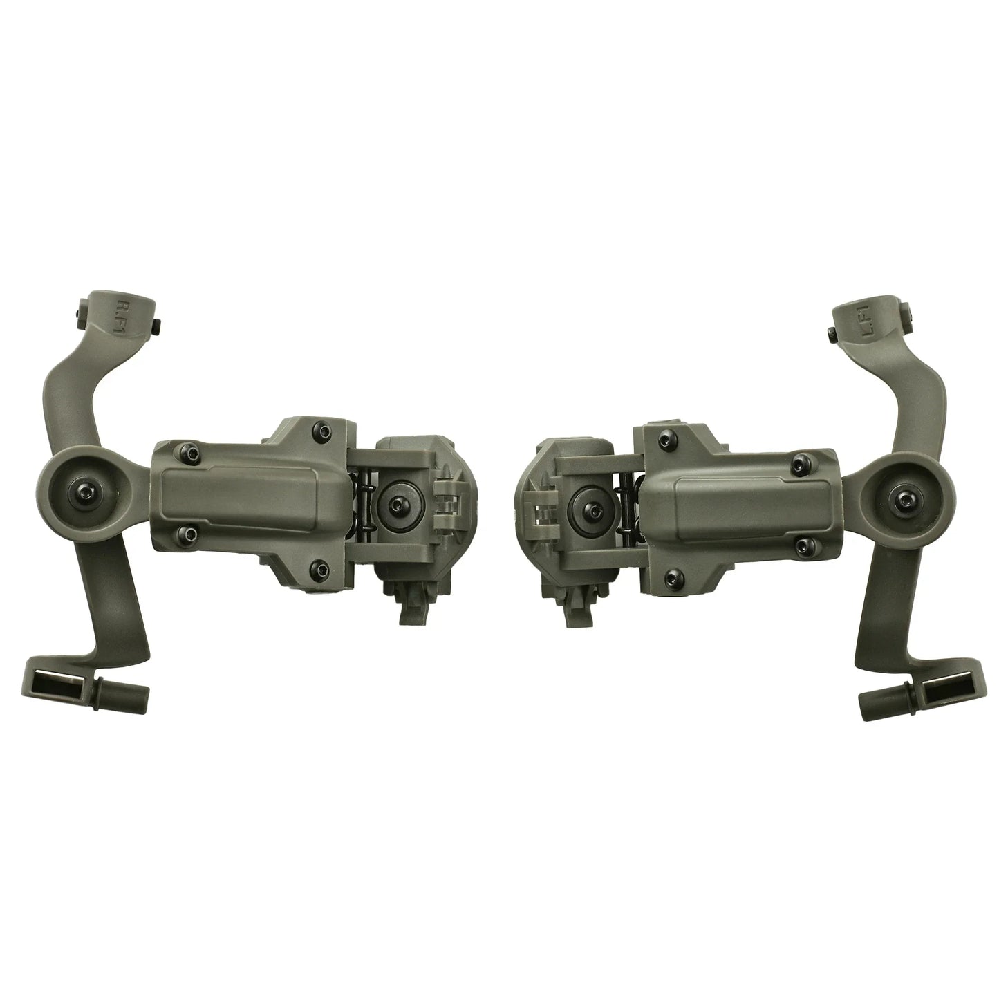 ARM NEXT F10 Tactical Headset — Noise-Canceling Hunting & Shooting Headphones with Brackets, Compatible with Wendy M-LOK ARC Helmet