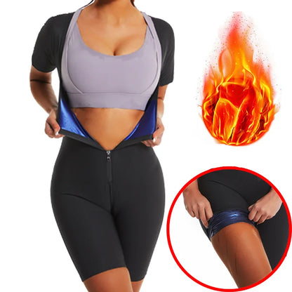 YBFDO Women’s High Compression Bodysuit – Shapewear Sauna Sweat Suit for Belly Slimming & Weight Loss