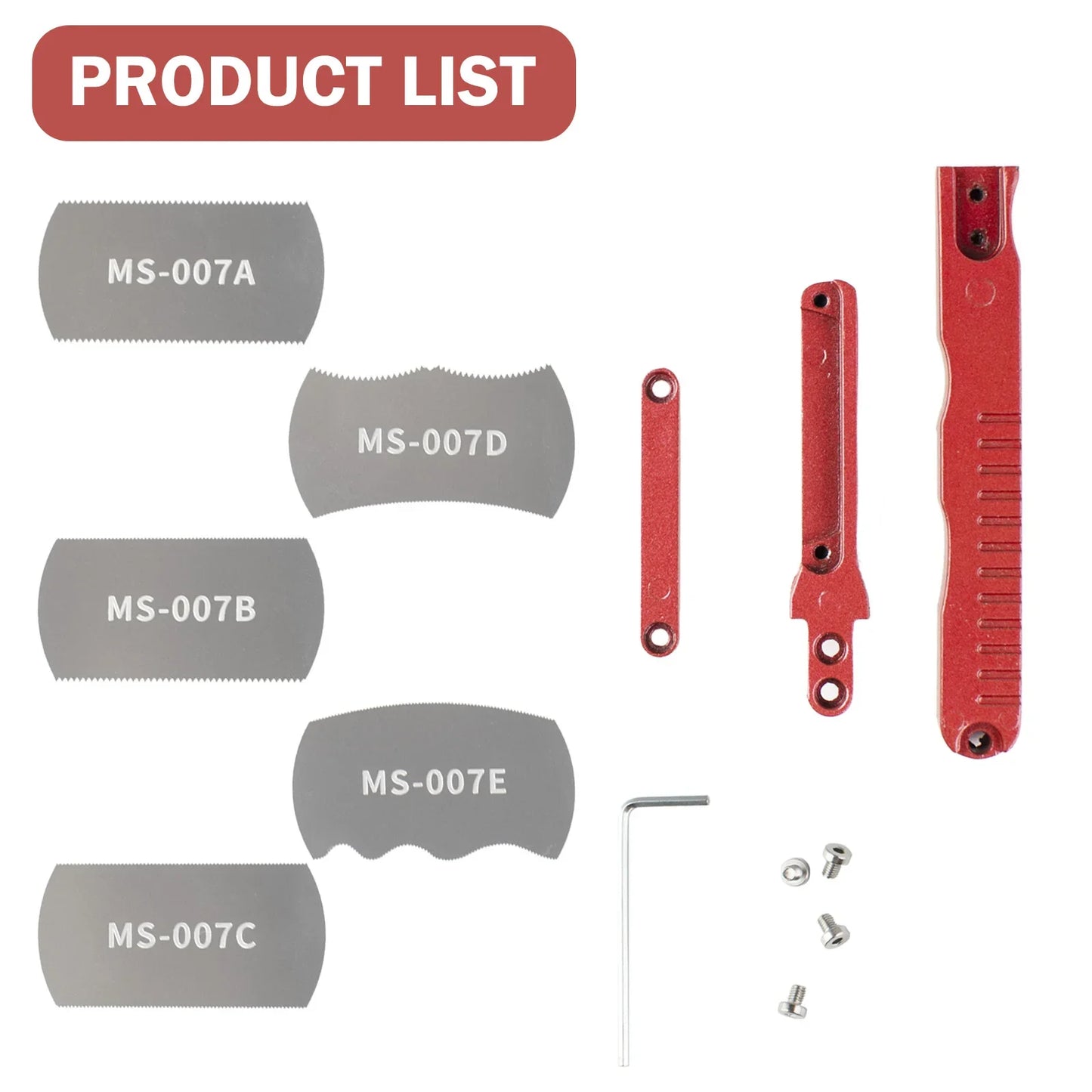 Joystar Mini Hand Saw Tool Kit – 5pcs Modelling Saw Blades for Craft & Hobby Projects