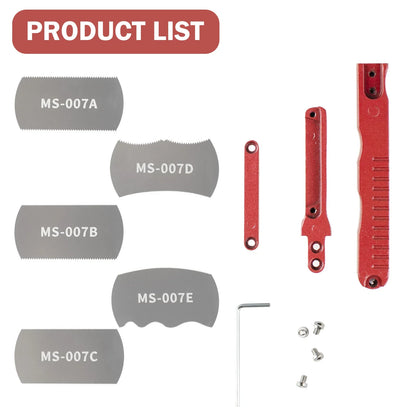 Joystar Mini Hand Saw Tool Kit – 5pcs Modelling Saw Blades for Craft & Hobby Projects