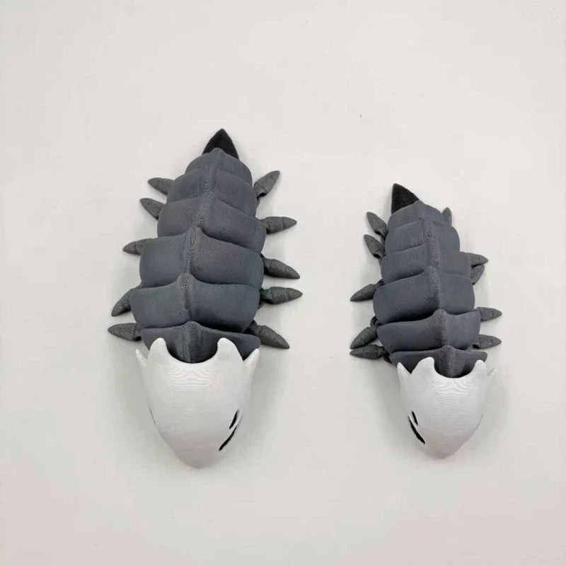 3D Printed Hollow Knight Silksong Bell Beast Figurine — Movable Joints Collectible Model Gift for Kids