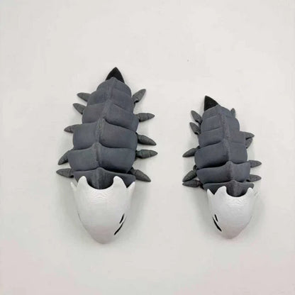 3D Printed Hollow Knight Silksong Bell Beast Figurine — Movable Joints Collectible Model Gift for Kids