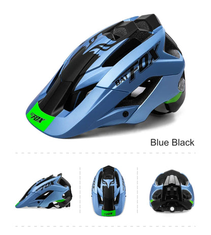 BATFOX MTB Cycling Helmet — Integrally-Molded Mountain Bike Helmet for Speed & Safety