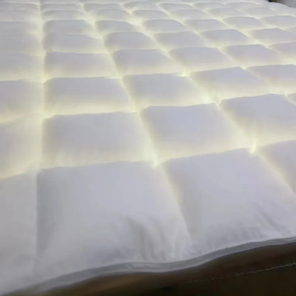 Winter Cotton Goose Down Quilt – Super Soft Fluffy Duvet for Queen & King Size, Four Seasons Blanket 220x240