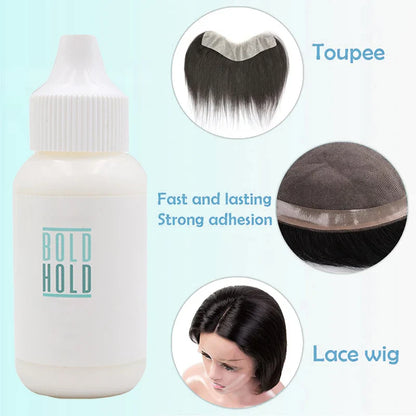 38ml Waterproof Wig Glue — Strong Hold Front Lace Wig Adhesive, Private Label, Accessories for Frontal Closure & Toupee