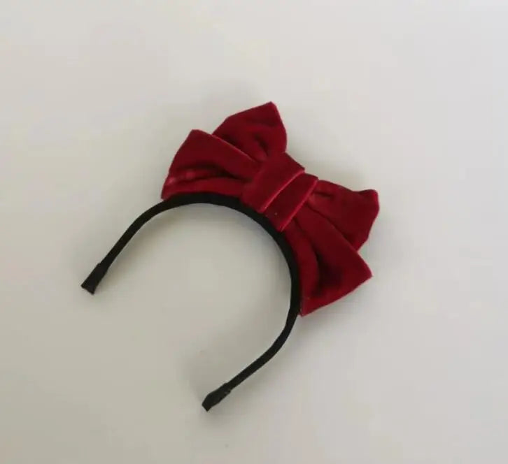 Labubu Sitting Party Plush Headband – Kawaii Hair Band Toy Decoration & Gift with Labubu2 Clothes   1/2