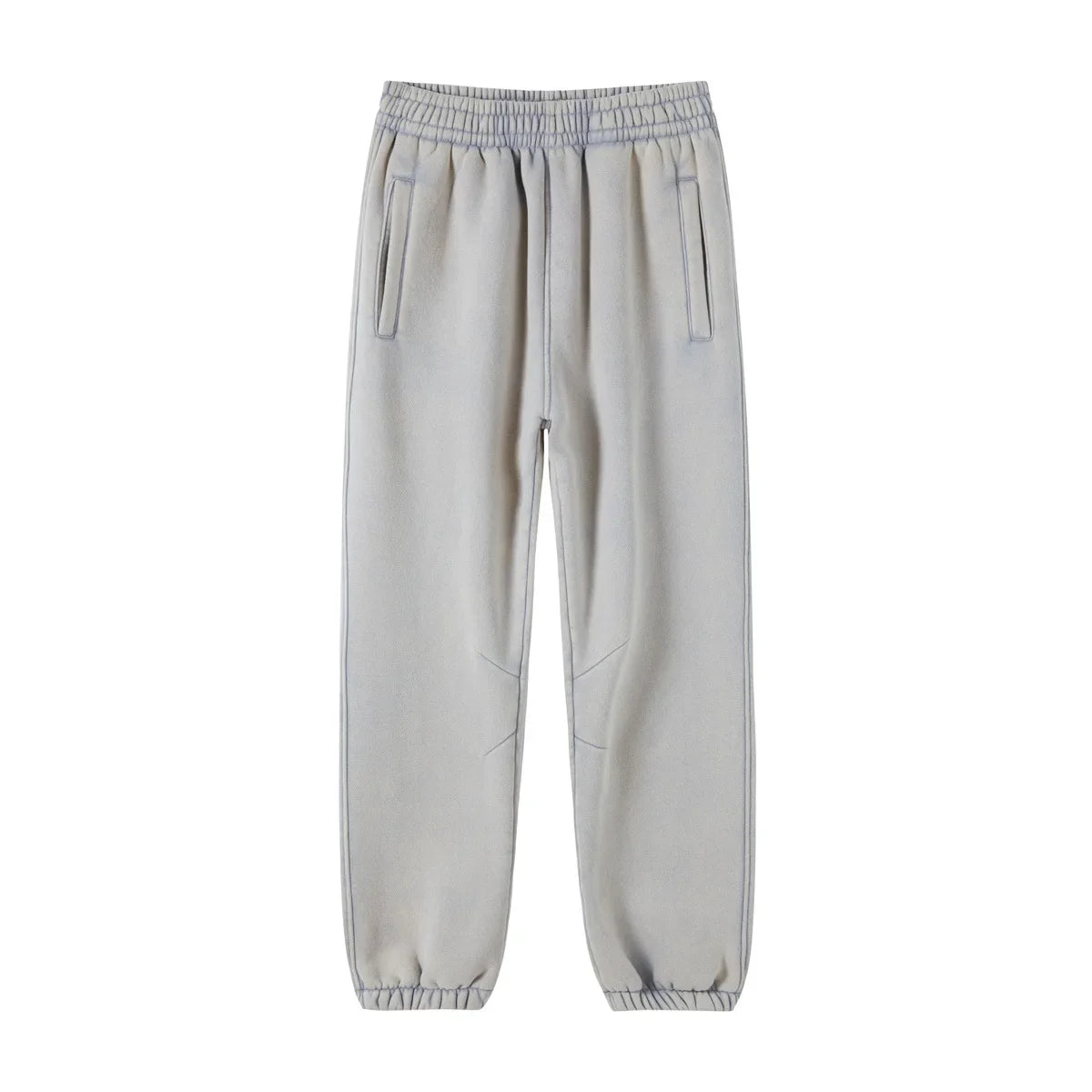 Batik Pattern Fleece Sweatpants – Cozy Casual Warm Pants