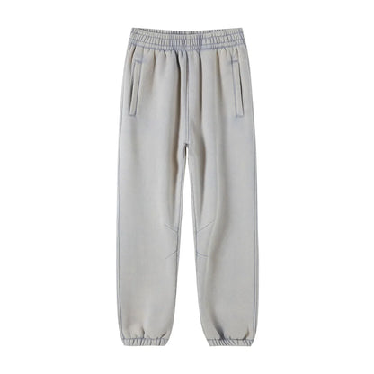 Batik Pattern Fleece Sweatpants – Cozy Casual Warm Pants