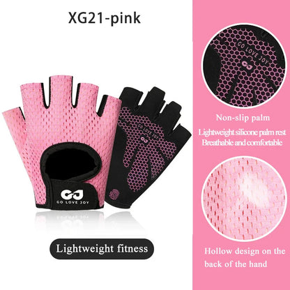 Gym Fitness Gloves – Half Finger Weight Lifting & Training Gloves for Men & Women, Workout Hand Protection
