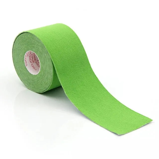 Sports Waterproof Kinesiology Tape - Athletic Bandage for Muscle Recovery, Pain Relief, and Gym Use