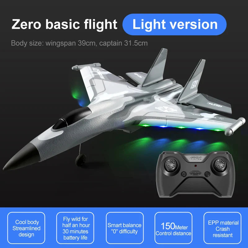 G1 Drone Glider RC Aircraft – 3-Channel Electric Foam Airplane for Beginners & Professionals, Remote Control Hand-Throwing Plane