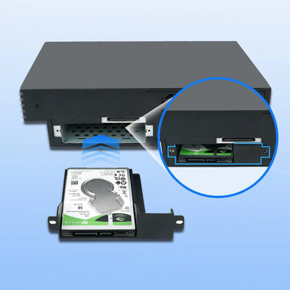 New ABS 2.5-Inch HDD/SSD Bracket with Screws for PS2 Fat – Fits SCPH-30000 & SCPH-50000 Consoles