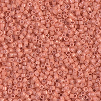 Miyuki Delica 11/0 Seed Beads - Glazed Luster Glass Beads for DIY Jewelry Making