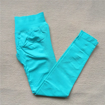 Seamless High Impact Yoga Leggings – Butt Lifting Tummy Control Squat-Proof Fitness Workout Tights