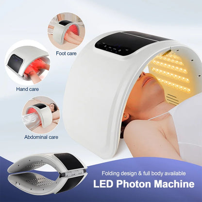 Professional 7-Color PDT LED Mask – Red Light Therapy Facial Device for Skin Rejuvenation, Face Lift & Anti-Wrinkle Treatment
