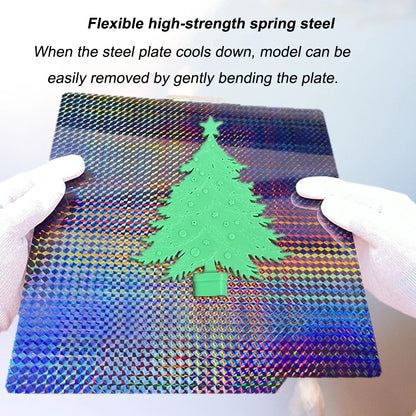 Smooth PEI Build Plate for Bambu Lab X1C, P1P, P1S & A1 – PEO/PET Heatbed Platform for 3D Printer Printing Surface