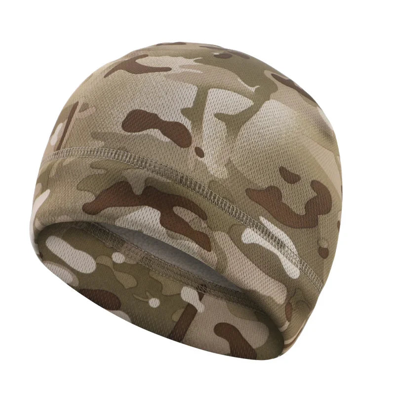 Men & Women Winter Fleece Watch Cap — Windproof Tactical Beanie for Hiking, Hunting & Outdoor Use