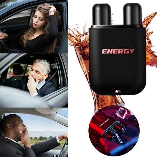 Double-Hole Wake Up Stick with Lanyard - Easy-to-Use Fragrance for Anti-Drowsiness, Refreshing Daily Use