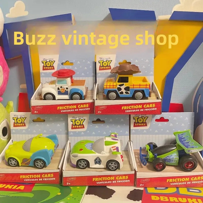 Toy Story Buzz Lightyear & Woody Figures - Kids Collectible Desktop Toy & Gift