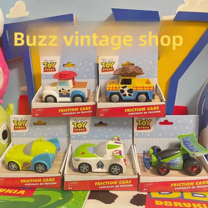 Toy Story Buzz Lightyear & Woody Figures - Kids Collectible Desktop Toy & Gift