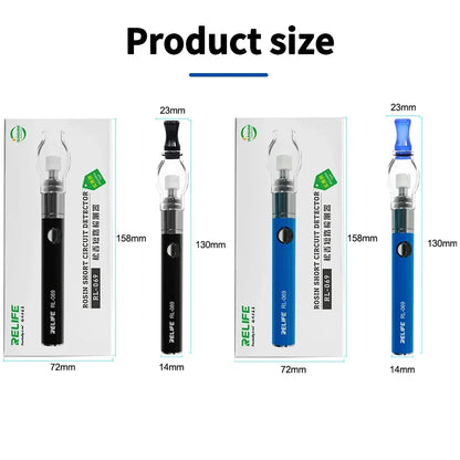 RELIFE RL-069 Rosin Atomizer - Iron-Free Soldering Tool for Mobile Phone Motherboard Repair with Short Circuit Detection