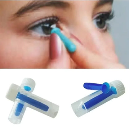 Silicone Contact Lens Suction Cup Inserter & Remover Tool – Handy Small Lens Applicator Stick