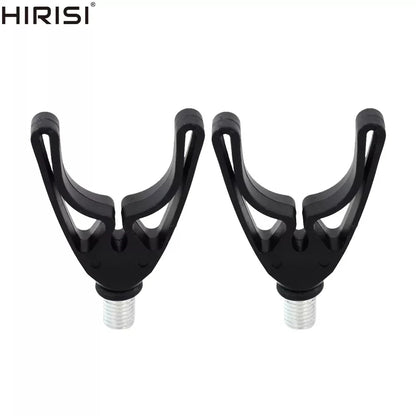 Hirisi Carp Fishing Rod Rest Heads, 2-Pack - Durable Bank Stick Holders for Carp and Coarse Fishing