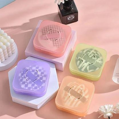 Portable Camera-Shaped Air Cushion Puff Box – Empty Cosmetic Makeup Case Container for BB Cream & Foundation Sponge